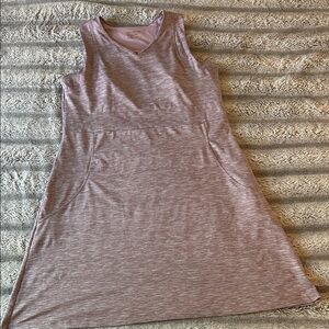 Sleeveless Heathered Dress